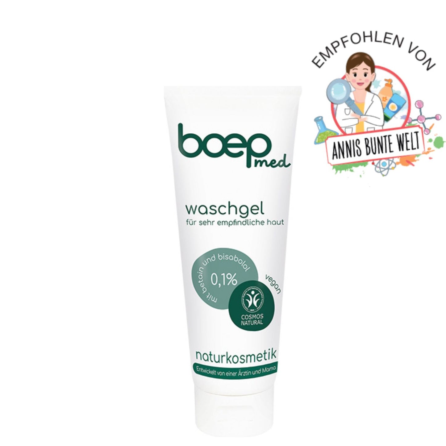 med Waschgel für empfindliche Haut